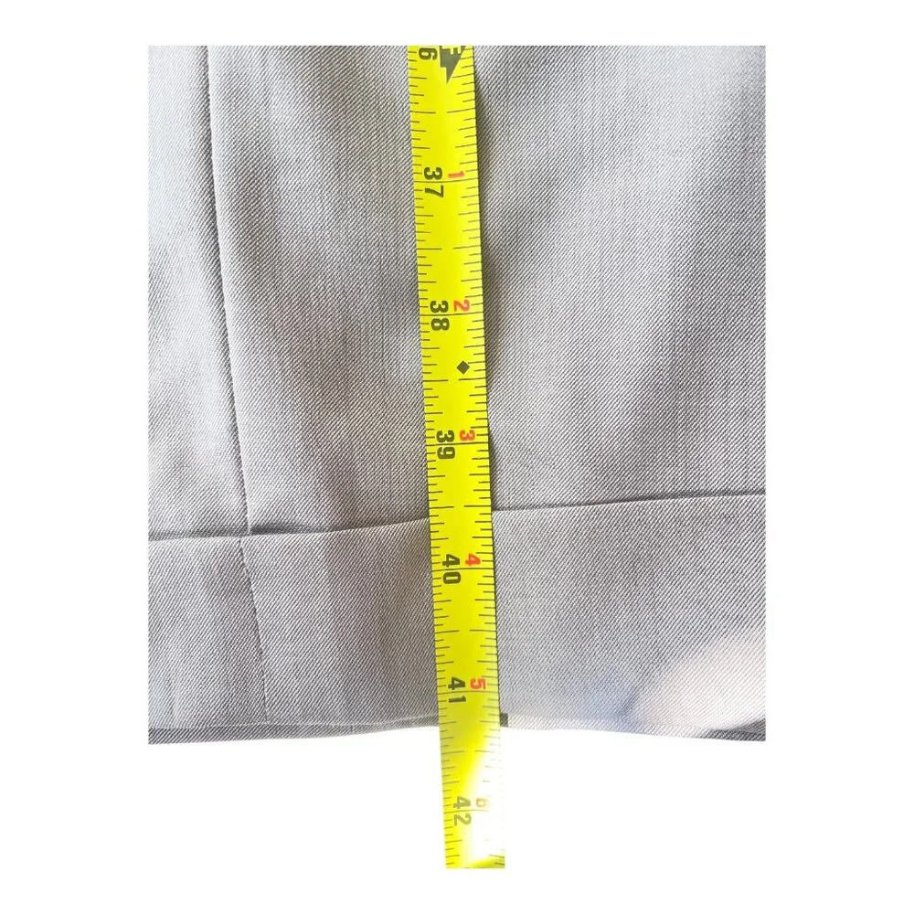 Pal Zileri Gruppo Forall Pure Virgin Wool Woolmark Men's Pants Size 54